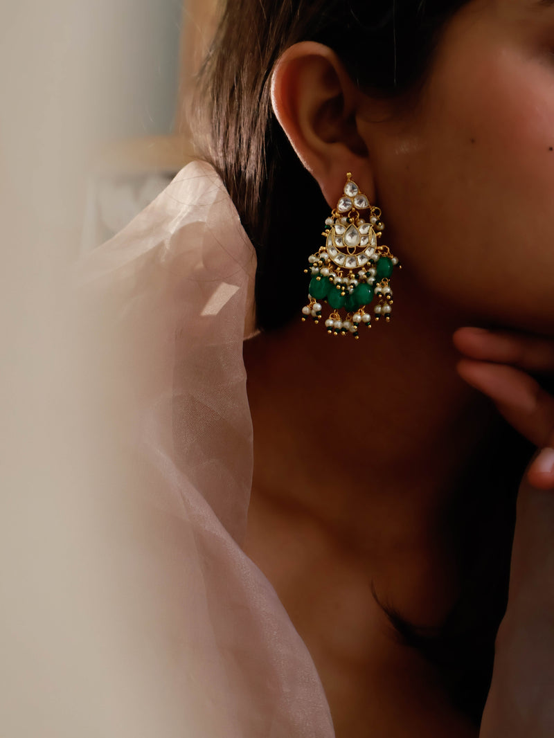 Hiral Kundan Earrings