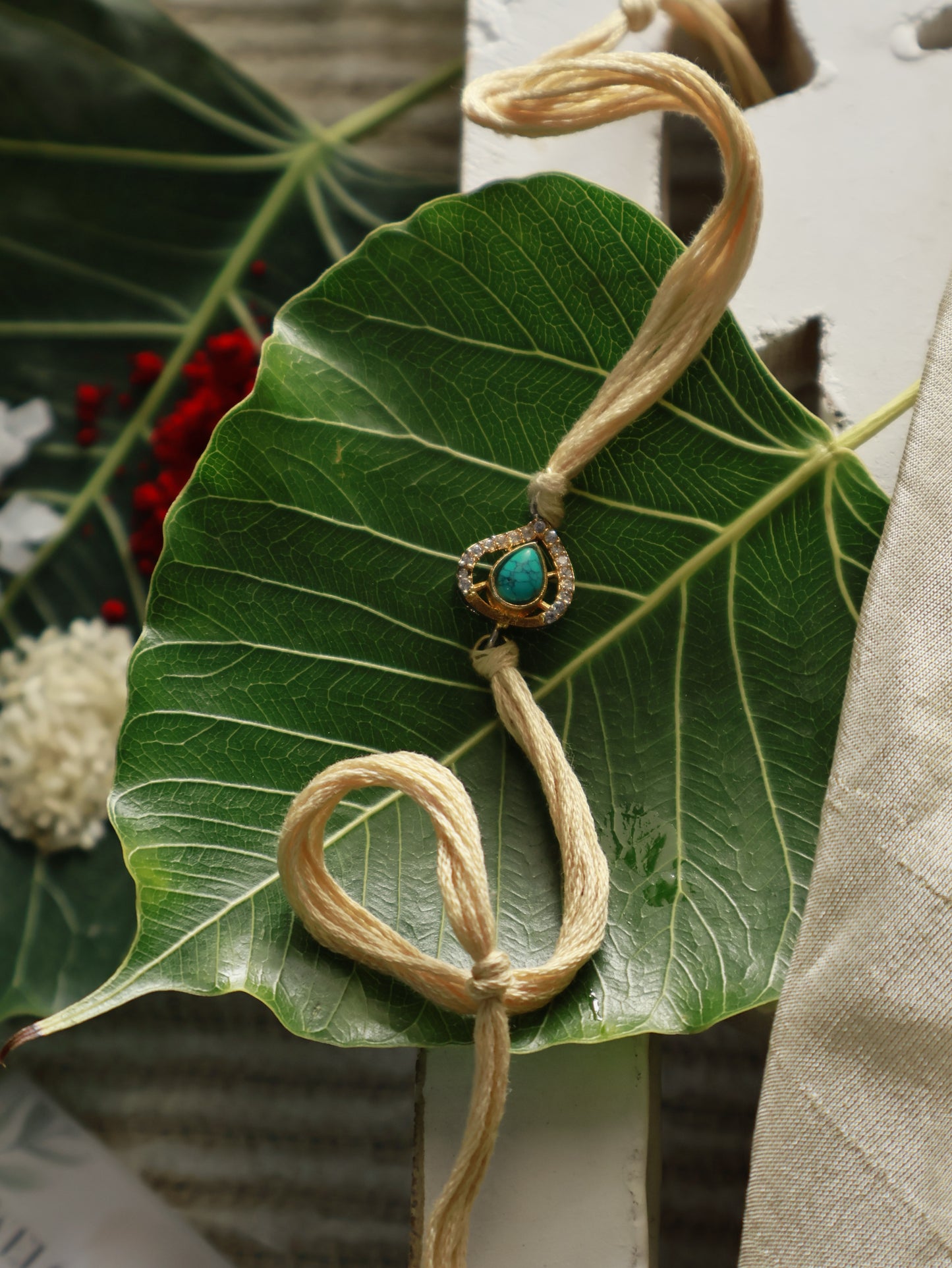 Nishith Turquoise Rakhi