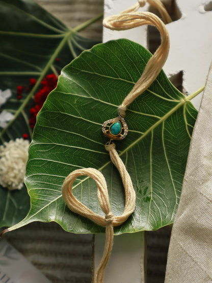 Nishith Turquoise Rakhi