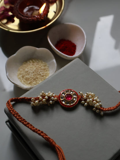 Ojas Orange Rakhi