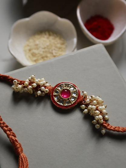 Ojas Orange Rakhi