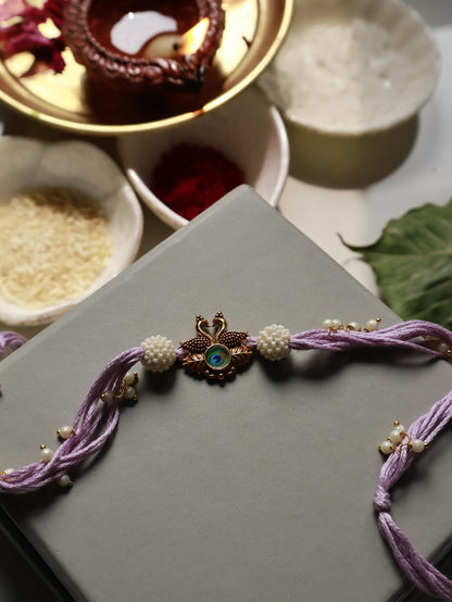Mayur Purple Rakhi