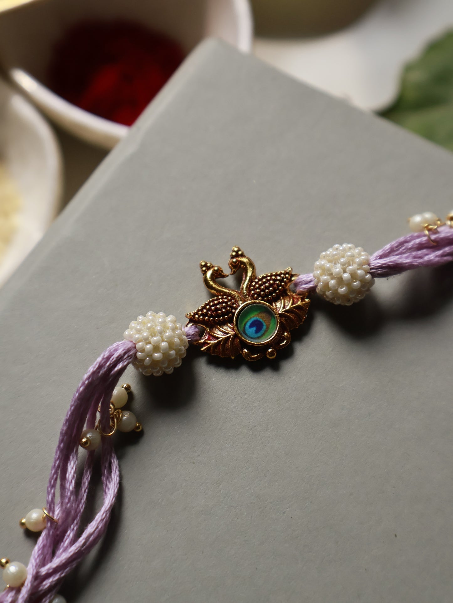 Mayur Purple Rakhi