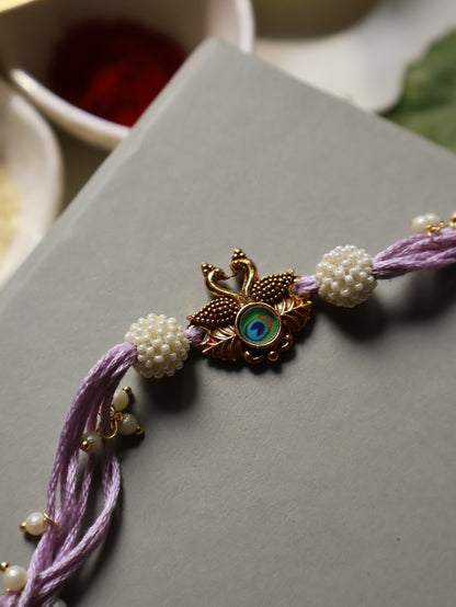 Mayur Purple Rakhi
