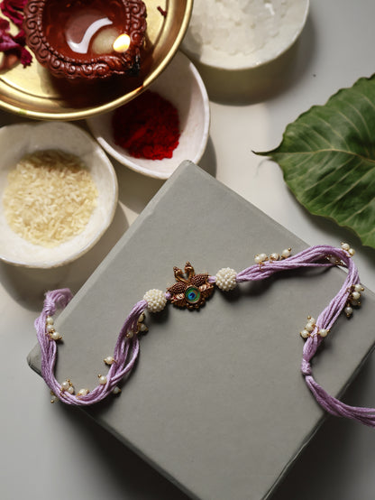 Mayur Purple Rakhi