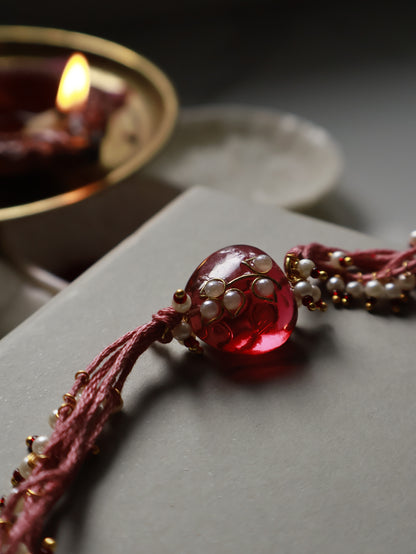 Aakarsh Pink Rakhi