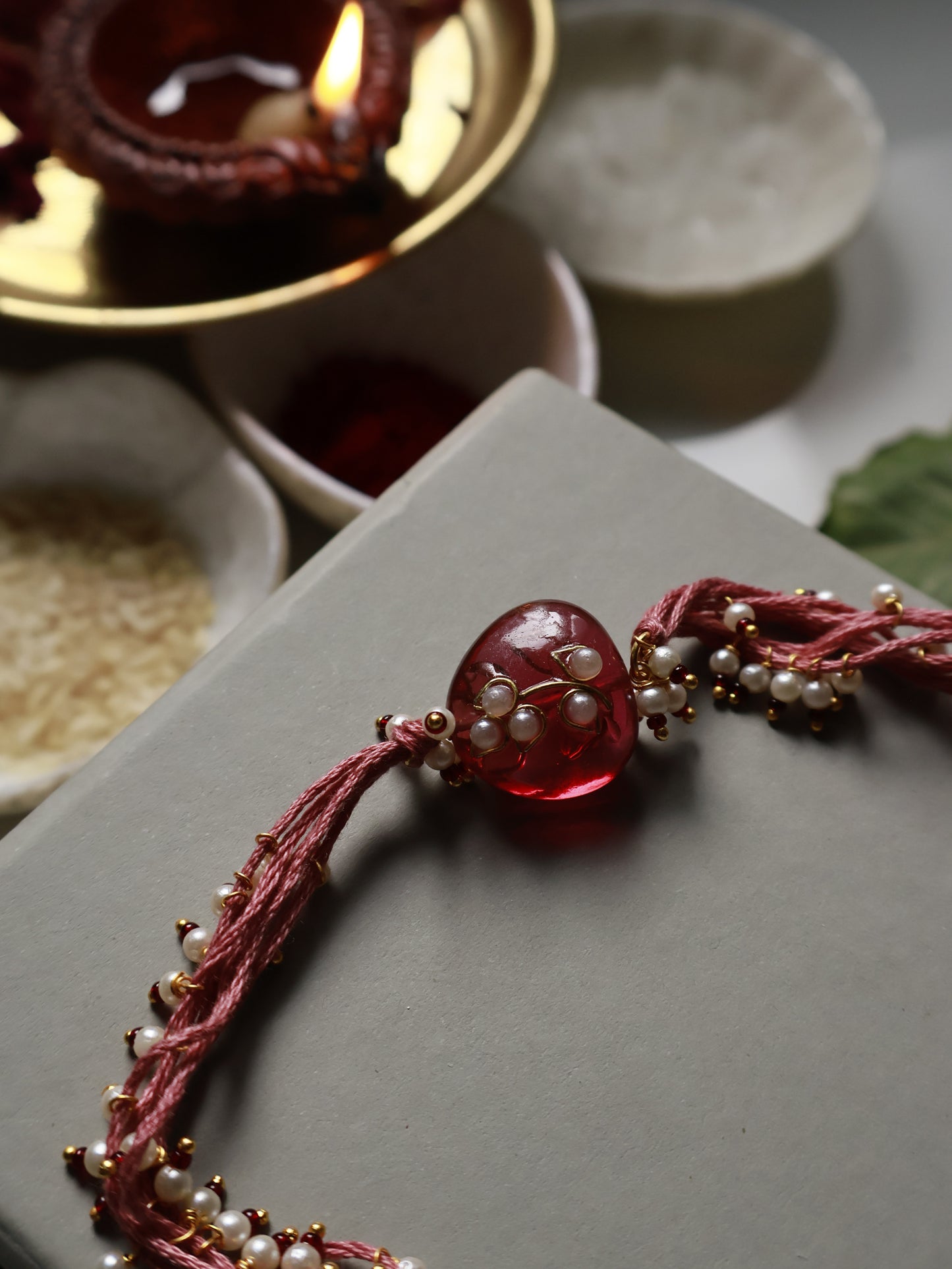 Aakarsh Pink Rakhi