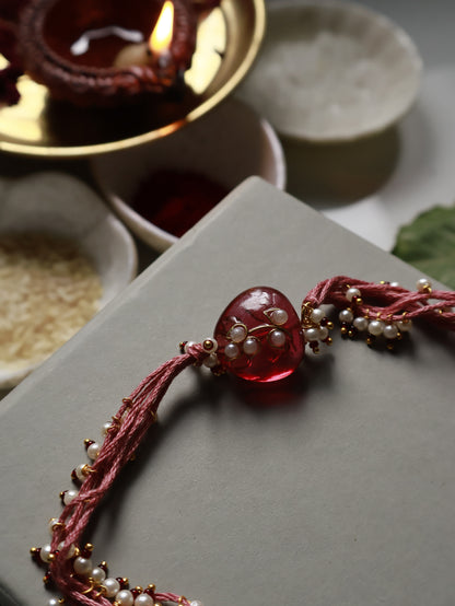 Aakarsh Pink Rakhi