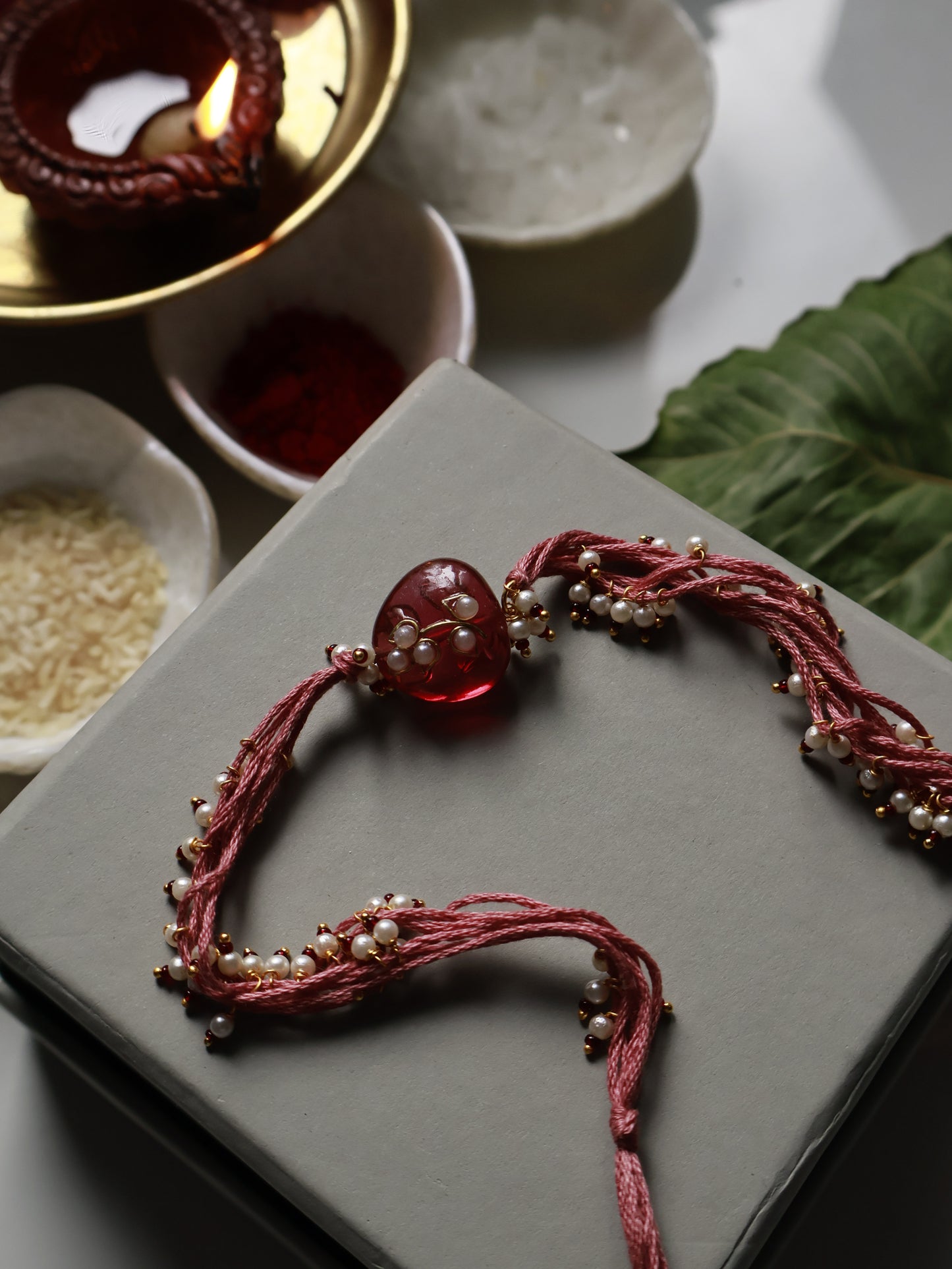 Aakarsh Pink Rakhi