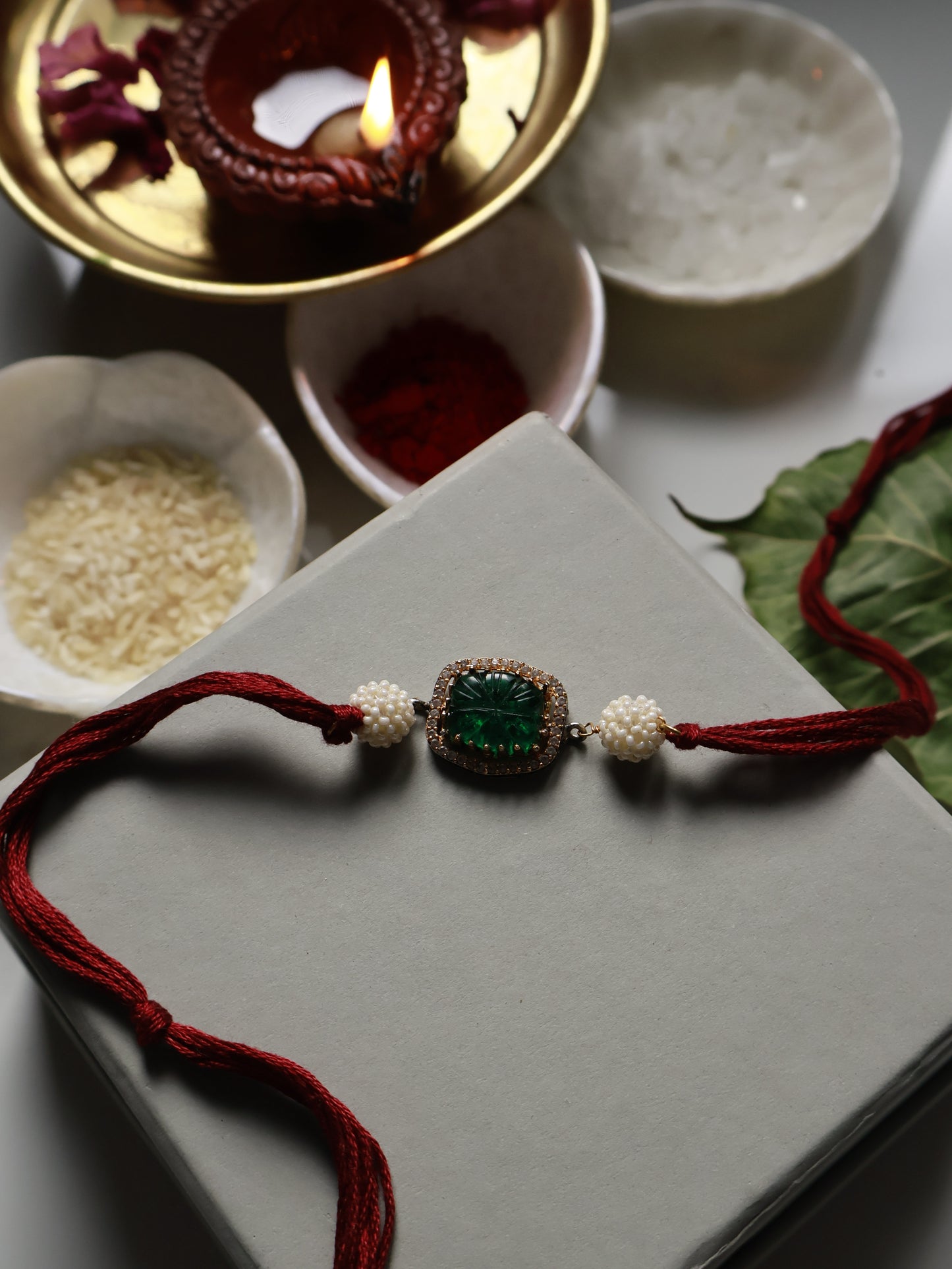 Veer Red Green Rakhi