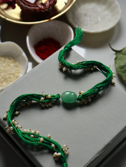 Garg Green Rakhi