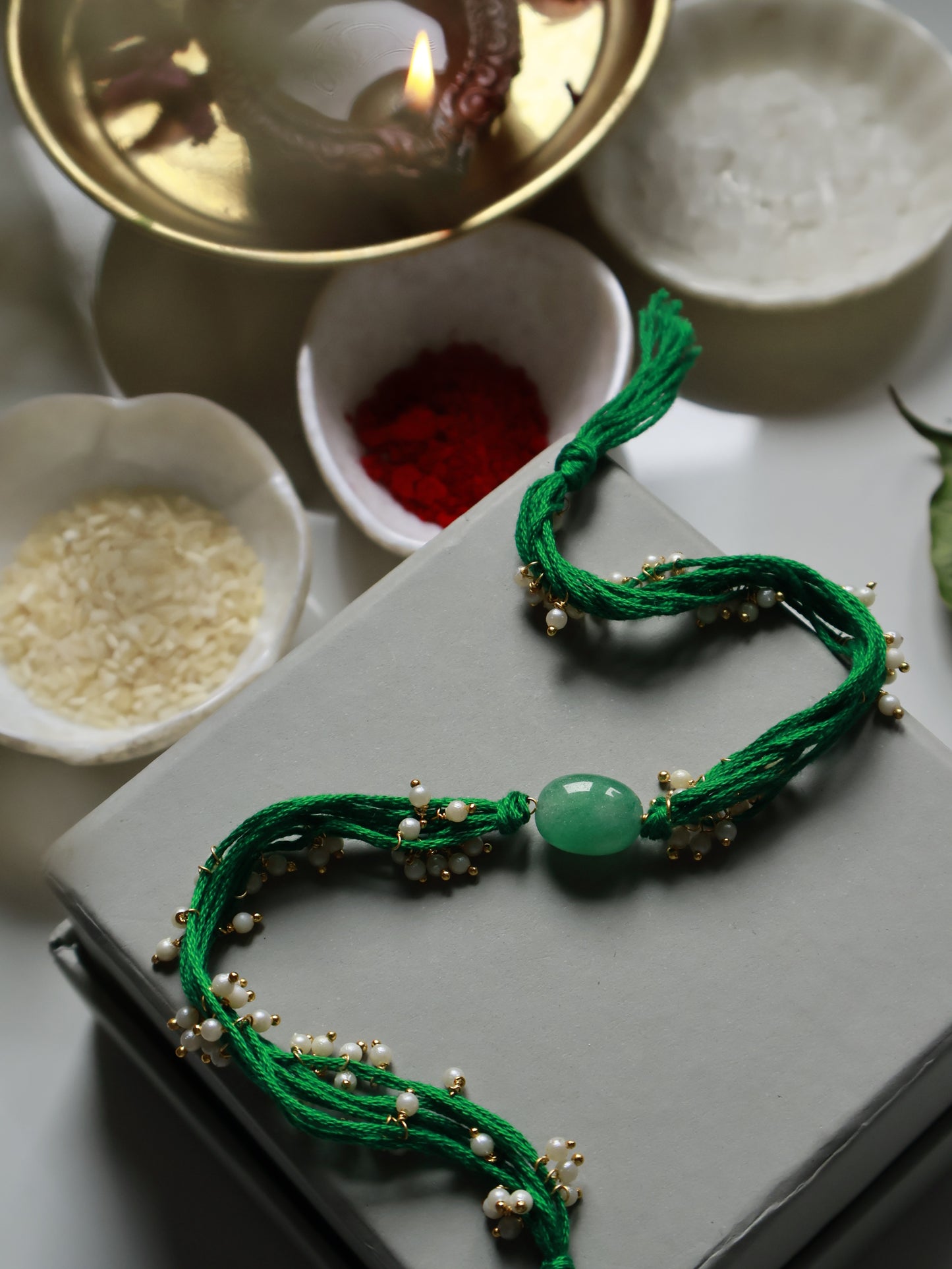 Garg Green Rakhi