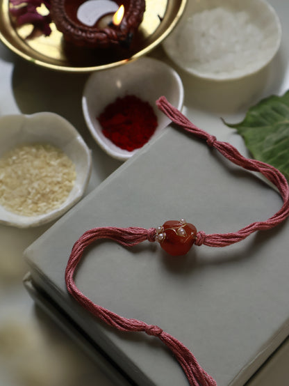 Ani Orange Rakhi