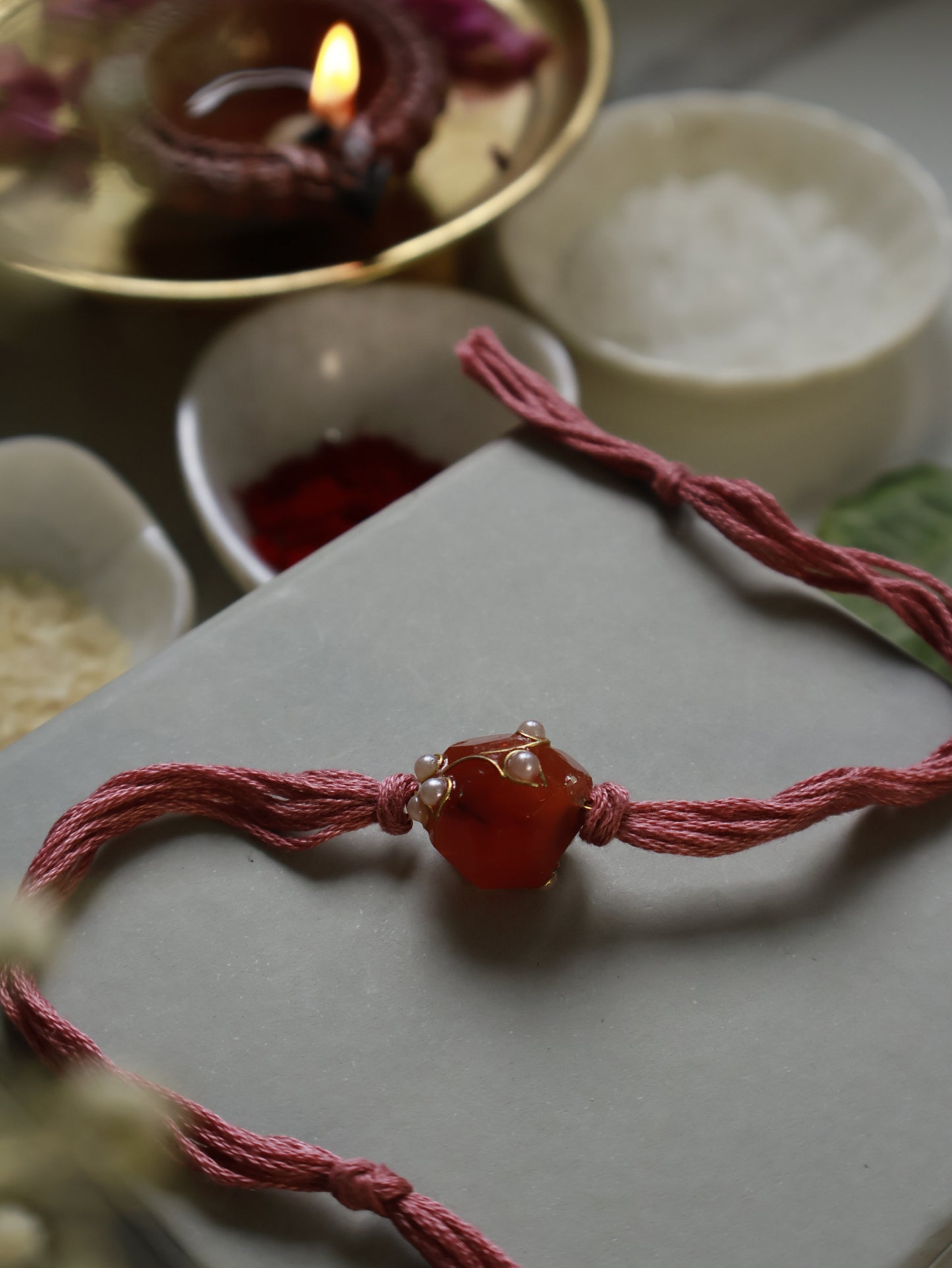 Ani Orange Rakhi