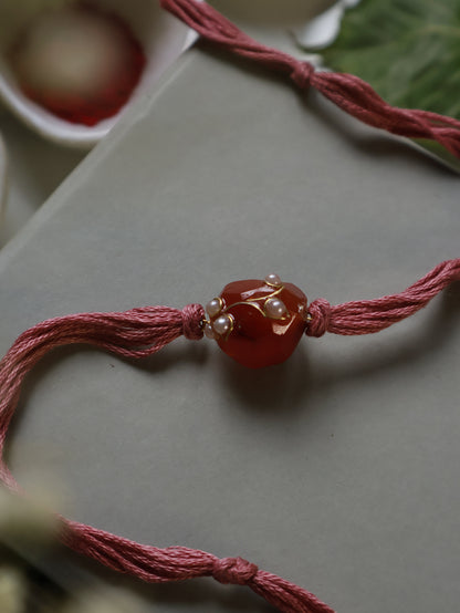 Ani Orange Rakhi