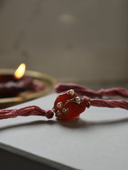 Ani Orange Rakhi