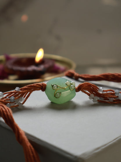 Ani Mint-Brown Rakhi