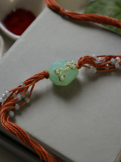 Ani Mint-Brown Rakhi