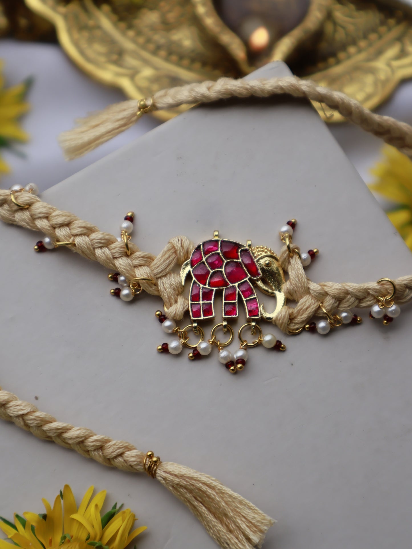 Hasti Kundan Rakhi