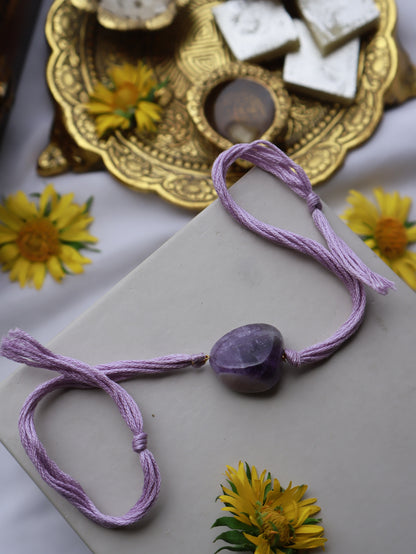 Adeey Purple Rakhi