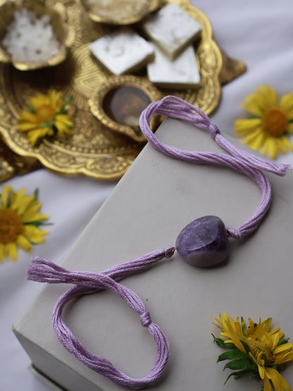 Adeey Purple Rakhi