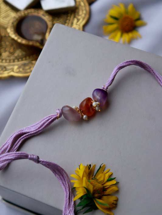 Samarth Purple Rakhi