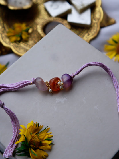 Samarth Purple Rakhi