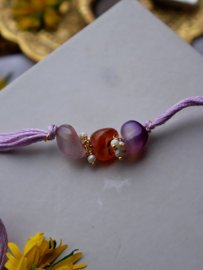 Samarth Purple Rakhi