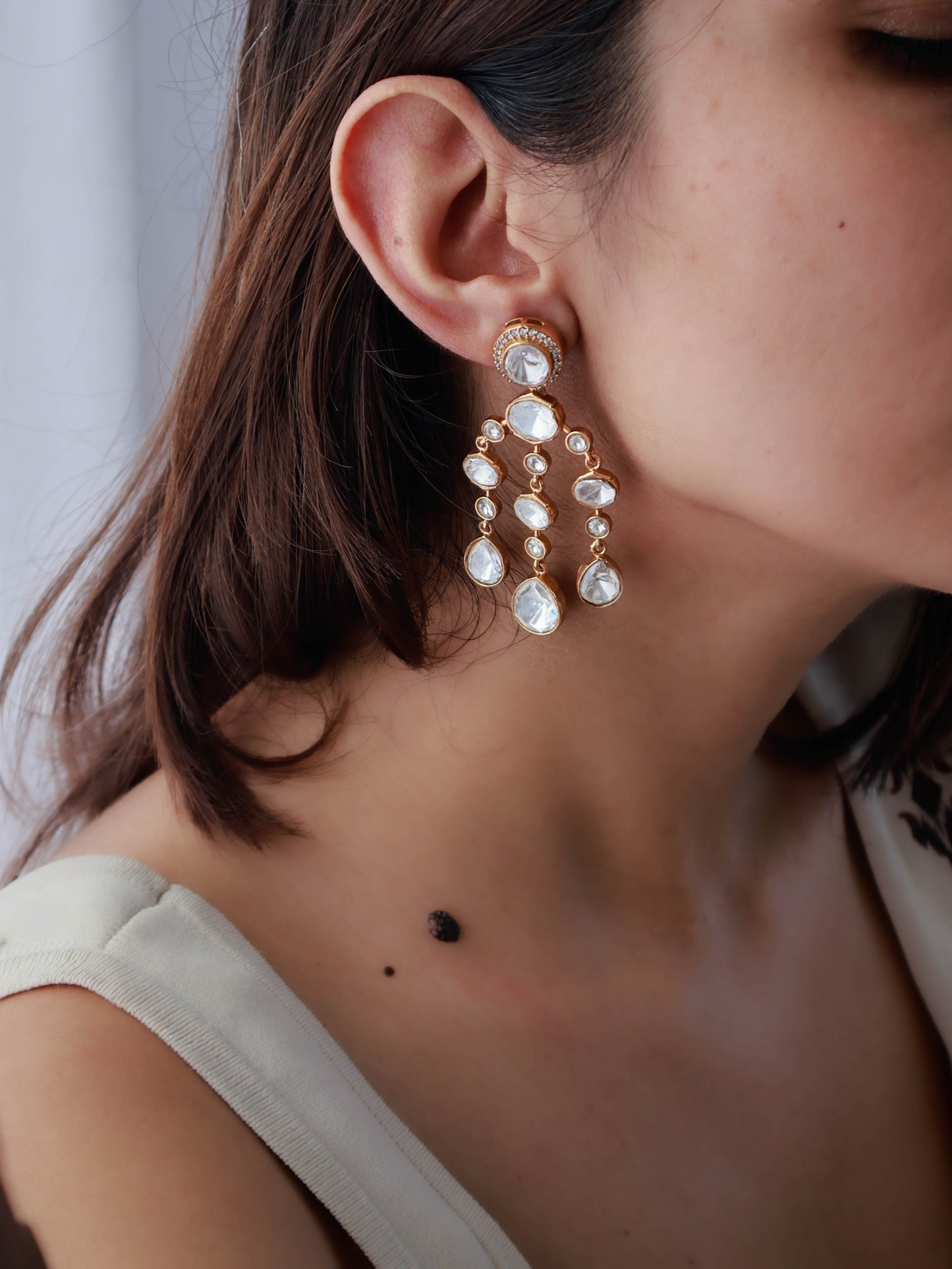 Molliee Polki Earrings
