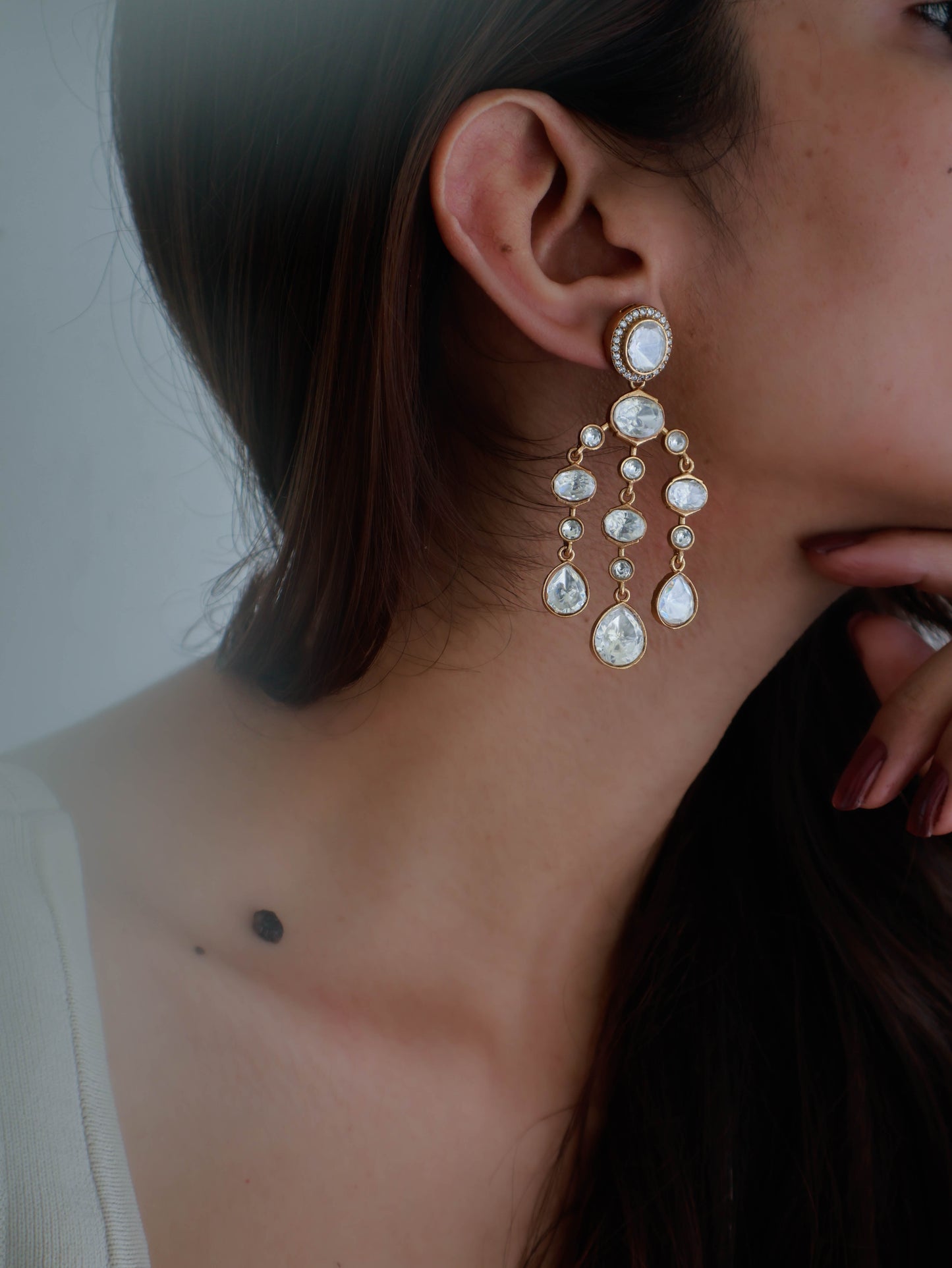 Molliee Polki Earrings