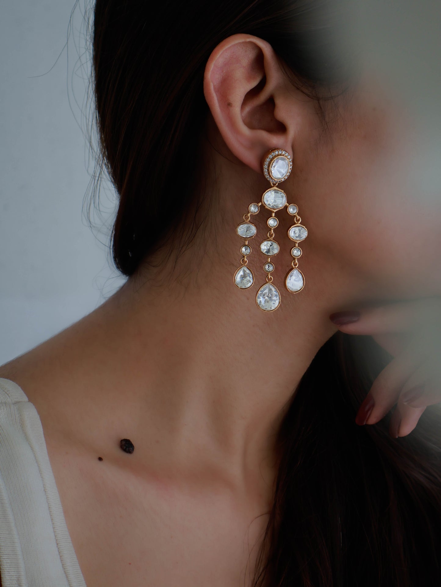 Molliee Polki Earrings