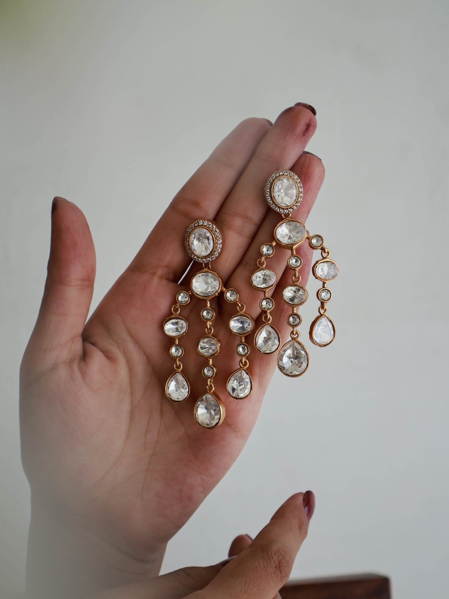 Molliee Polki Earrings