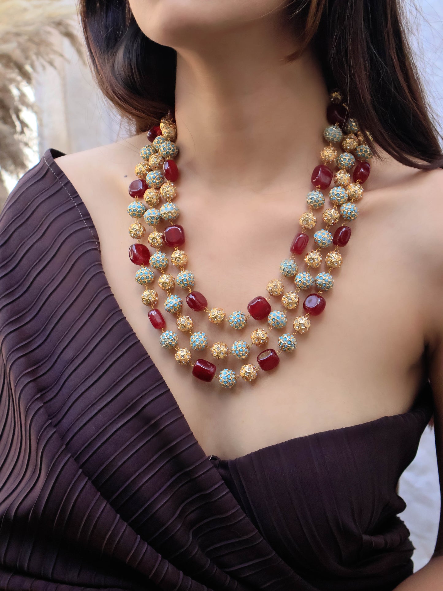 Zubia Multicolored Boho Necklace