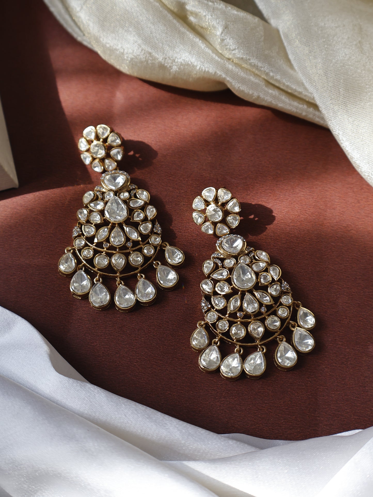 Emma Polki Earrings
