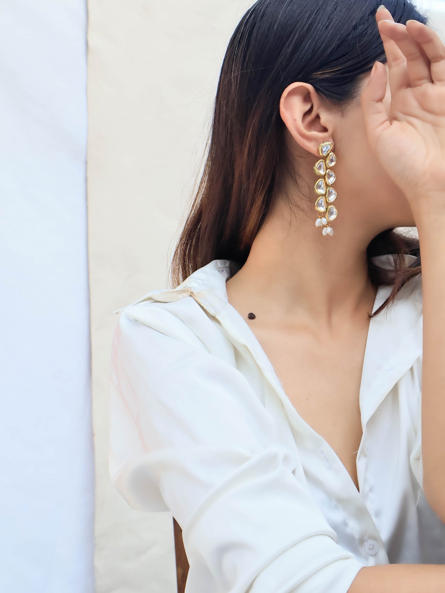 Roohani Kundan Earrings