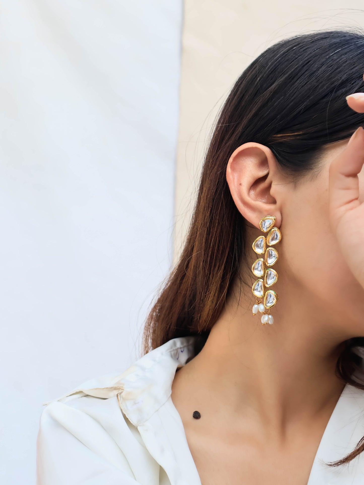 Roohani Kundan Earrings