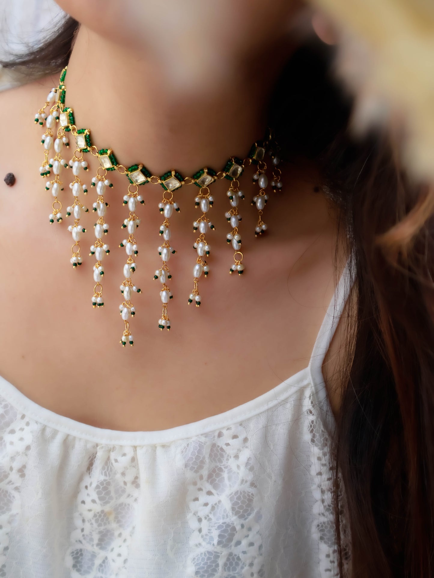 Vidhi Kundan Choker Necklace