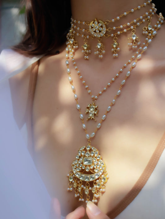 Ganya Kundan Necklaces