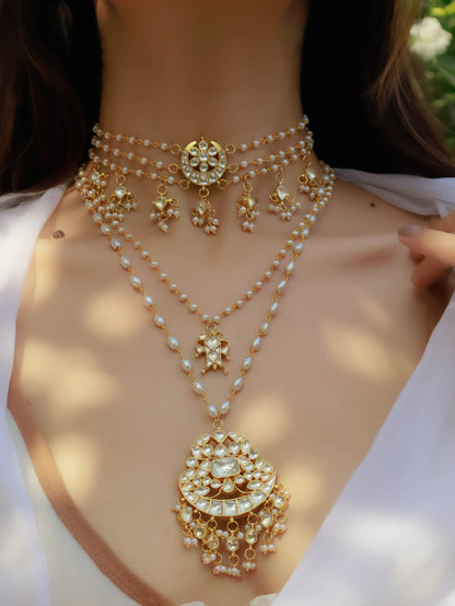 Ganya Kundan Necklaces