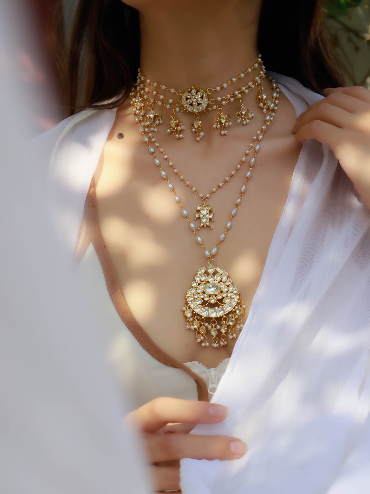 Ganya Kundan Necklaces