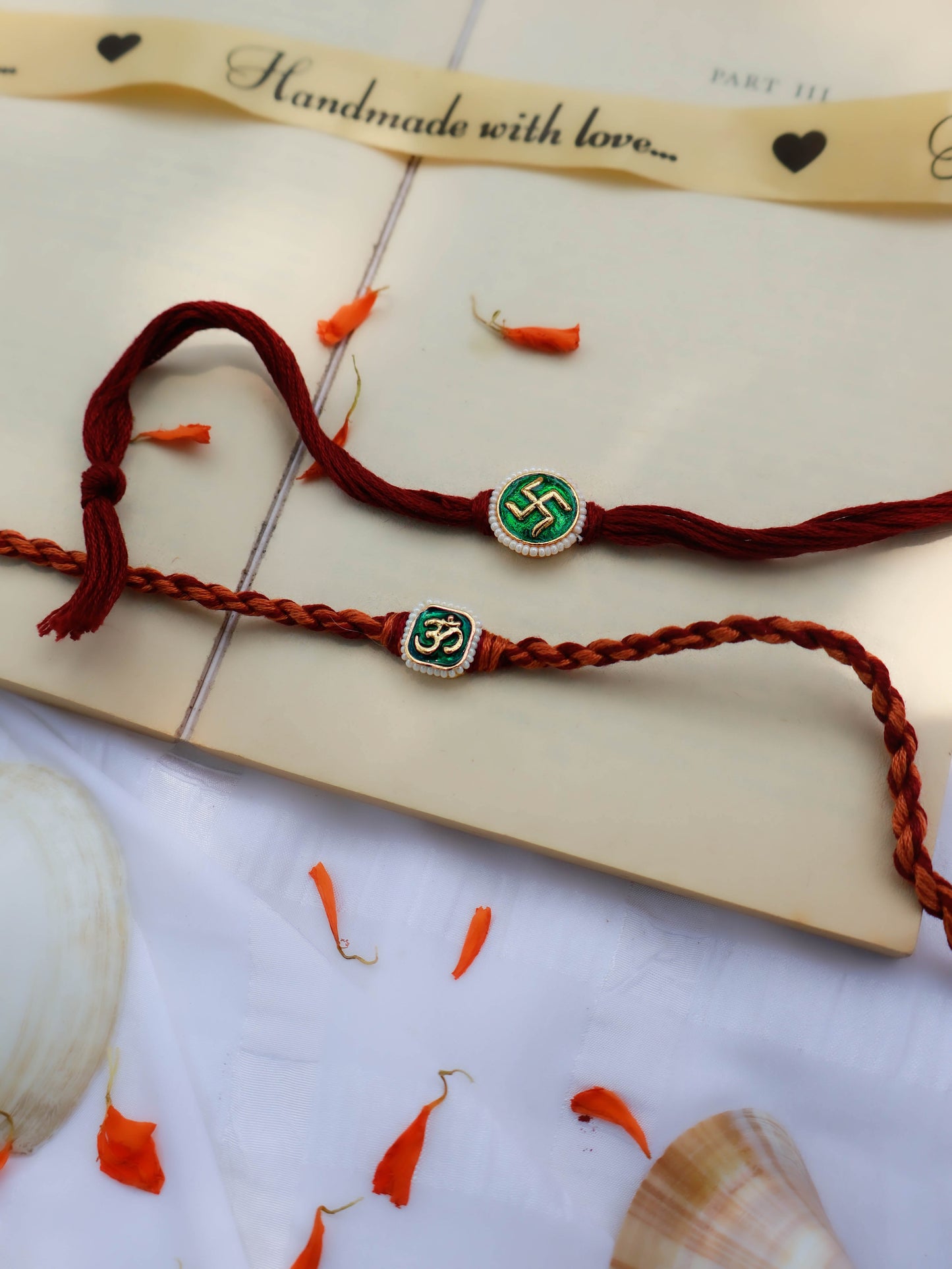 Shresht Om and Swastik Rakhi